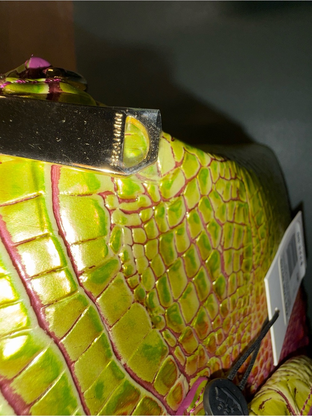 NWT Brahmin Large Duxbury Limeade Ombre - Picture 4 of 5